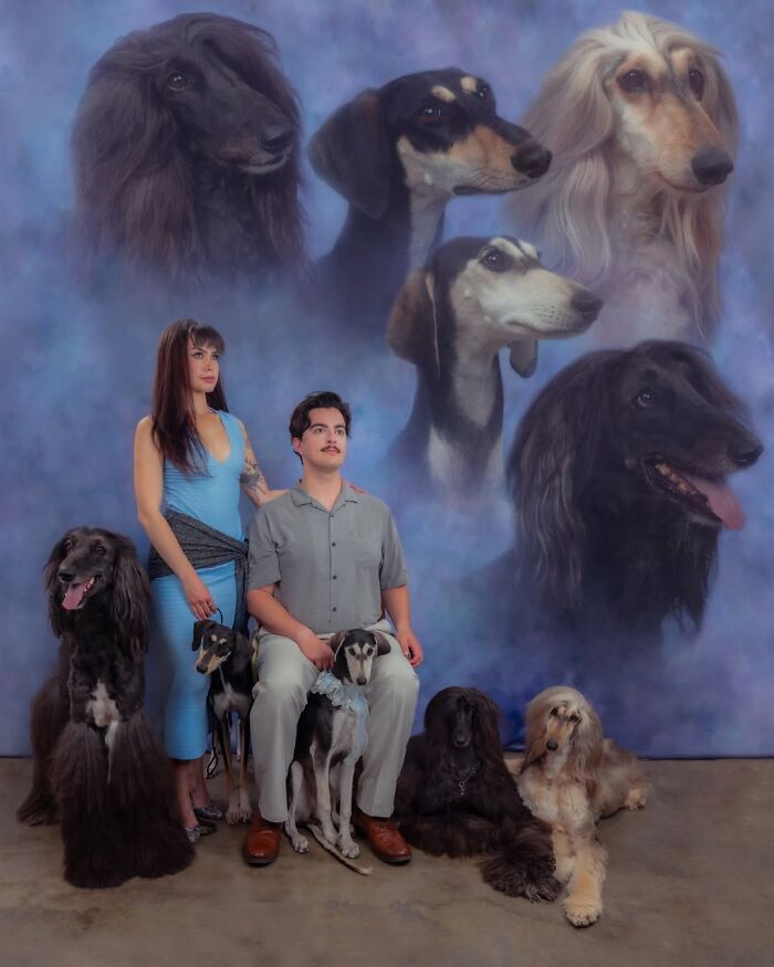 This Photographer Captured 49 Silly And Quirky Portraits Of Pets And Their Owners Once Again
