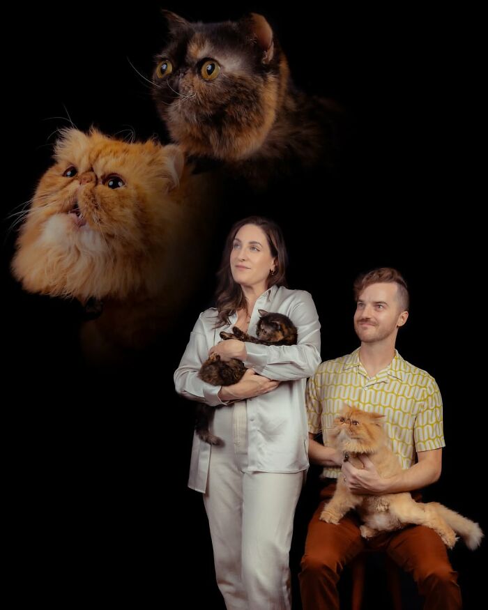 This Photographer Captured 49 Silly And Quirky Portraits Of Pets And Their Owners Once Again