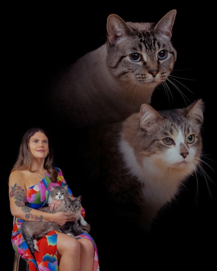 This Photographer Captured 49 Silly And Quirky Portraits Of Pets And Their Owners Once Again