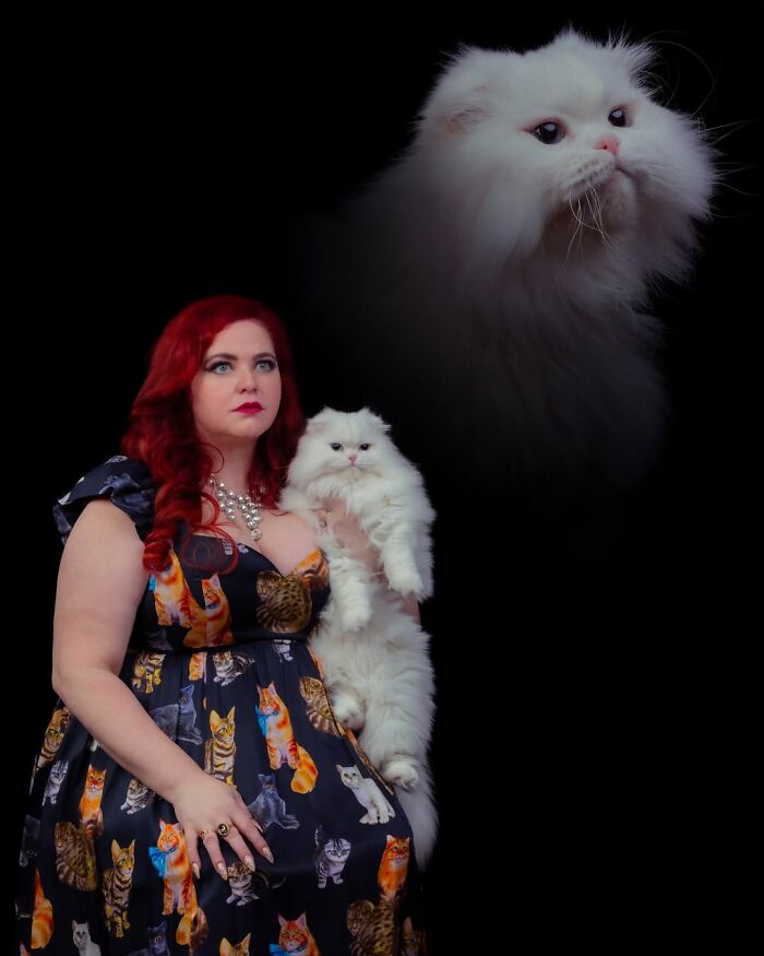 This Photographer Captured 49 Silly And Quirky Portraits Of Pets And Their Owners Once Again