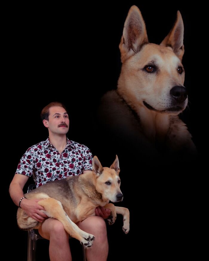 This Photographer Captured 49 Silly And Quirky Portraits Of Pets And Their Owners Once Again