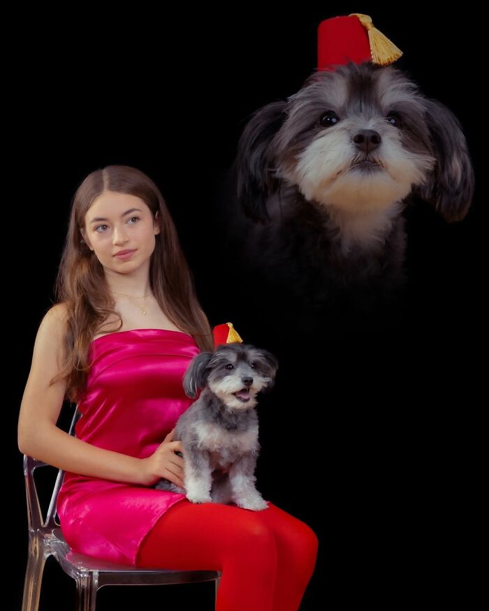 This Photographer Captured 49 Silly And Quirky Portraits Of Pets And Their Owners Once Again