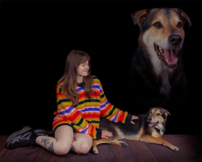 This Photographer Captured 49 Silly And Quirky Portraits Of Pets And Their Owners Once Again
