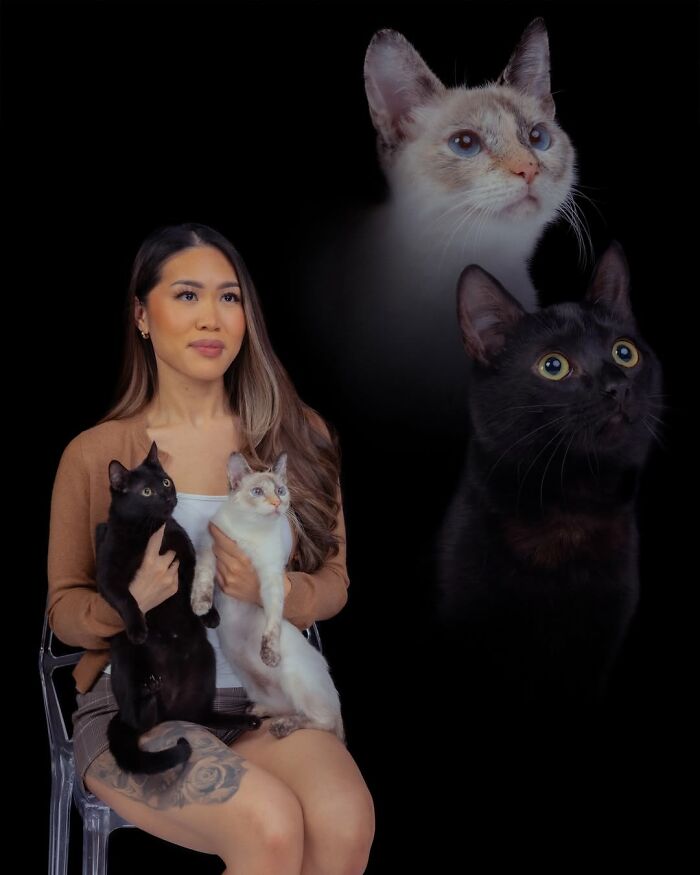 This Photographer Captured 49 Silly And Quirky Portraits Of Pets And Their Owners Once Again