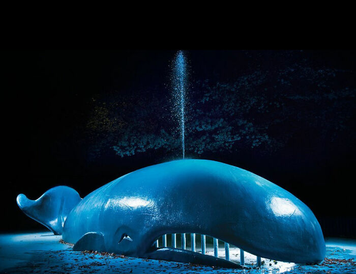 30 Surreal Japanese Playgrounds At Night That Look Like Scenes From Another World By Fujio Kito