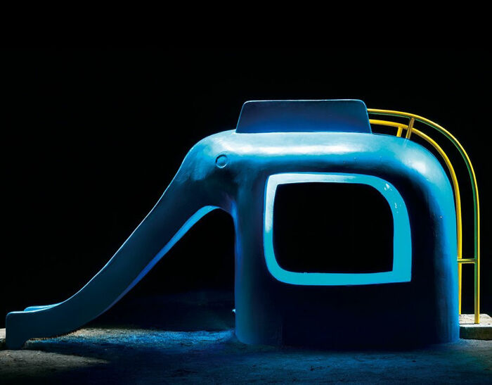 30 Surreal Japanese Playgrounds At Night That Look Like Scenes From Another World By Fujio Kito
