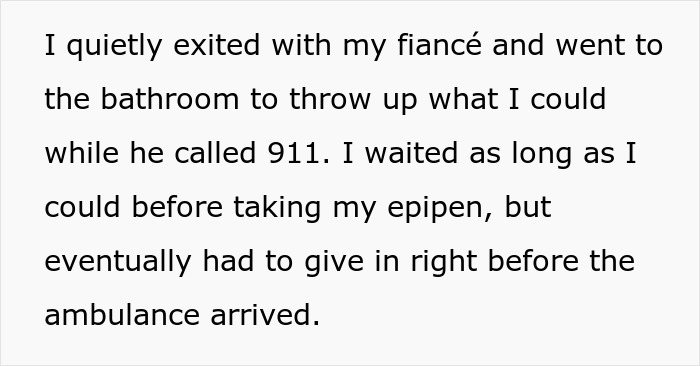 Ex-MIL Lies About Fish Dish As She Feels DIL With Allergy Is Just Being Picky, Leads To ER Visit Ex-MIL Lies About Fish Dish As She Feels DIL With Allergy Is Just Being Picky, Leads To ER Visit