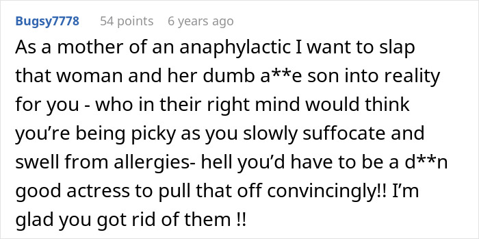 Ex-MIL Lies About Fish Dish As She Feels DIL With Allergy Is Just Being Picky, Leads To ER Visit Ex-MIL Lies About Fish Dish As She Feels DIL With Allergy Is Just Being Picky, Leads To ER Visit