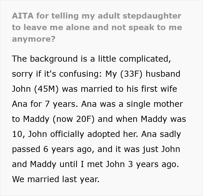 Woman Takes Years Of Insults From Adult Stepdaughter, Finally Snaps And Somehow She’s The Problem Woman Takes Years Of Insults From Adult Stepdaughter, Finally Snaps And Somehow She’s The Problem