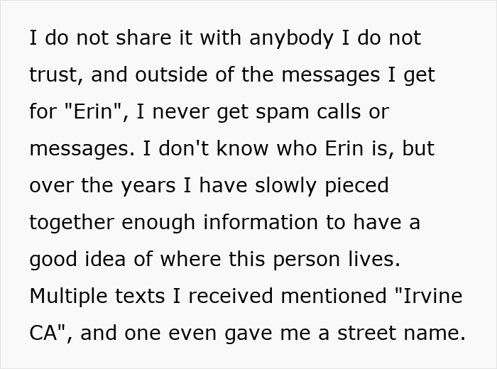 Guy Gets Petty Revenge On Woman Who Gave Out His Number To Avoid Spam Calls For A Decade