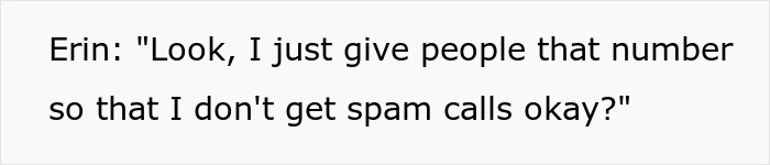 Guy Gets Petty Revenge On Woman Who Gave Out His Number To Avoid Spam Calls For A Decade