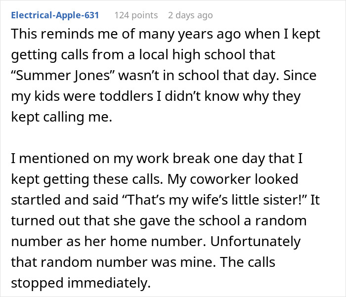 Guy Gets Petty Revenge On Woman Who Gave Out His Number To Avoid Spam Calls For A Decade