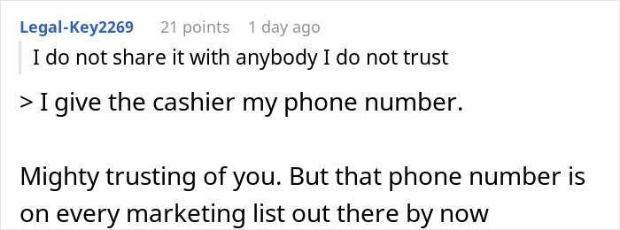 Guy Gets Petty Revenge On Woman Who Gave Out His Number To Avoid Spam Calls For A Decade