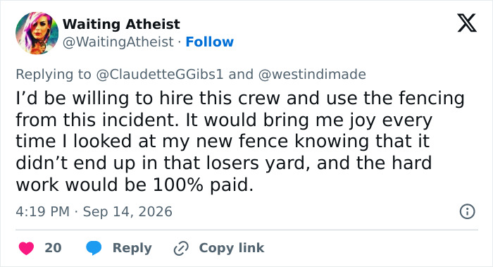 Fence Builders Have Brilliantly Brutal Response After Male Karen Refuses To Pay Them And Threatens To Call ICE