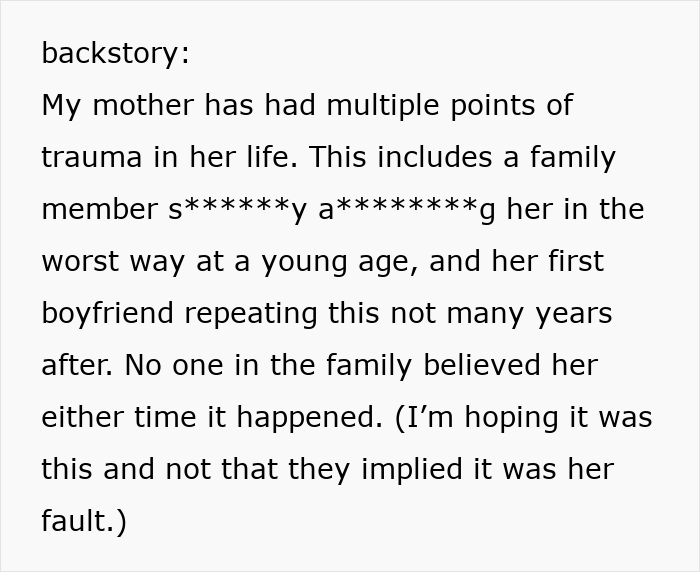 Woman With Traumatic Past Tries To Ruin Daughter’s Finances, But She Won’t Back Down Woman With Traumatic Past Tries To Ruin Daughter’s Finances, But She Won’t Back Down
