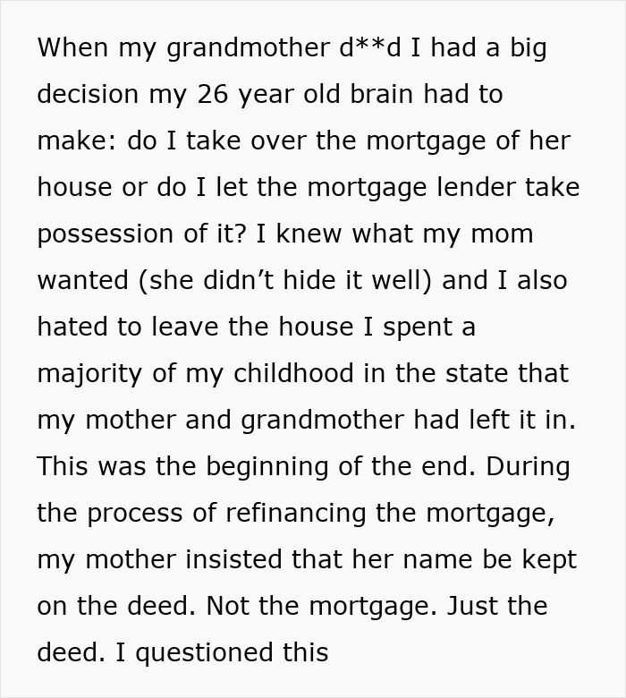 Woman With Traumatic Past Tries To Ruin Daughter’s Finances, But She Won’t Back Down Woman With Traumatic Past Tries To Ruin Daughter’s Finances, But She Won’t Back Down