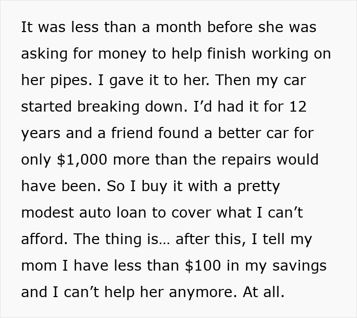Woman With Traumatic Past Tries To Ruin Daughter’s Finances, But She Won’t Back Down Woman With Traumatic Past Tries To Ruin Daughter’s Finances, But She Won’t Back Down