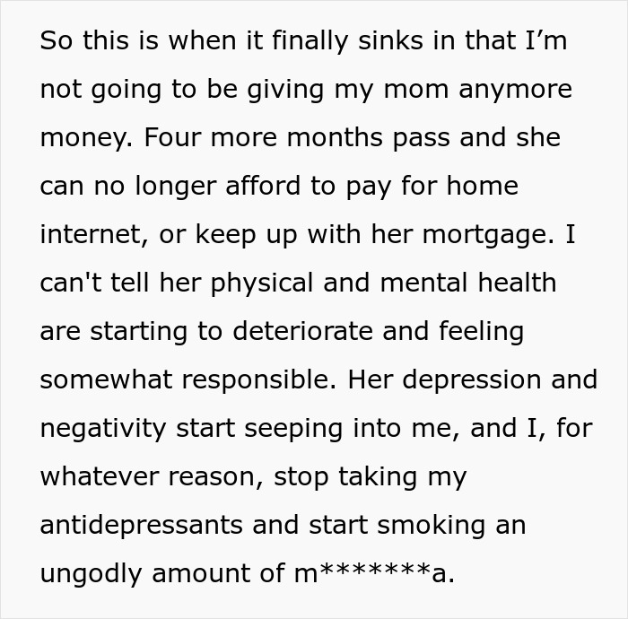 Woman With Traumatic Past Tries To Ruin Daughter’s Finances, But She Won’t Back Down Woman With Traumatic Past Tries To Ruin Daughter’s Finances, But She Won’t Back Down