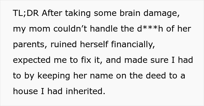 Woman With Traumatic Past Tries To Ruin Daughter’s Finances, But She Won’t Back Down Woman With Traumatic Past Tries To Ruin Daughter’s Finances, But She Won’t Back Down