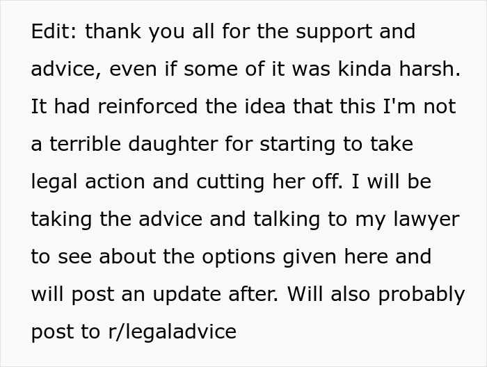 Woman With Traumatic Past Tries To Ruin Daughter’s Finances, But She Won’t Back Down Woman With Traumatic Past Tries To Ruin Daughter’s Finances, But She Won’t Back Down