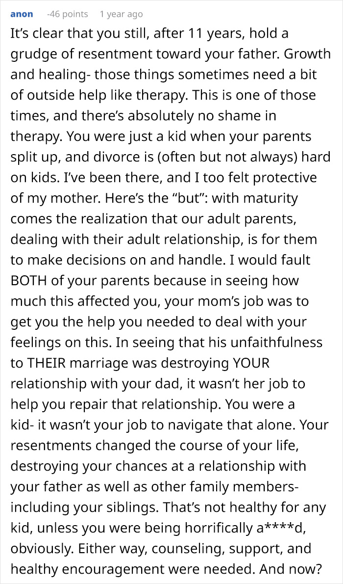 Man Refuses To Feel Bad After Not Saving His Half-Siblings From Foster Care Man Refuses To Feel Bad After Not Saving His Half-Siblings From Foster Care