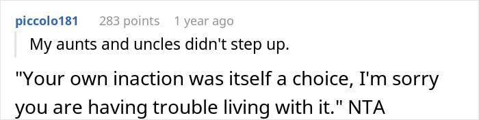 Man Refuses To Feel Bad After Not Saving His Half-Siblings From Foster Care Man Refuses To Feel Bad After Not Saving His Half-Siblings From Foster Care