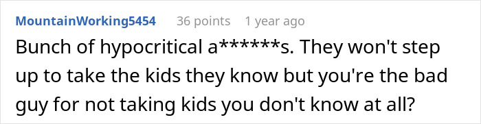 Man Refuses To Feel Bad After Not Saving His Half-Siblings From Foster Care Man Refuses To Feel Bad After Not Saving His Half-Siblings From Foster Care
