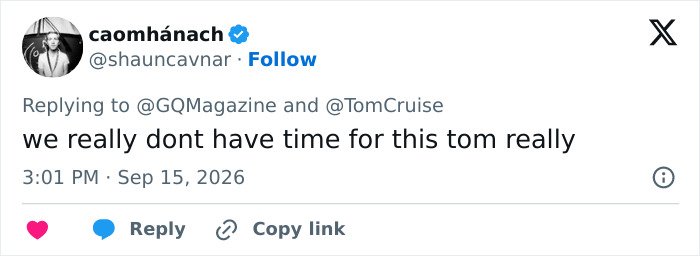 Tom Cruise Gets Ruthlessly Mocked Over &ldquo;Embarrassing&rdquo; New Photoshoot As Fans Zero In On His Unusual Look