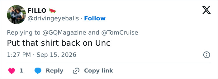 Tom Cruise Gets Ruthlessly Mocked Over &ldquo;Embarrassing&rdquo; New Photoshoot As Fans Zero In On His Unusual Look