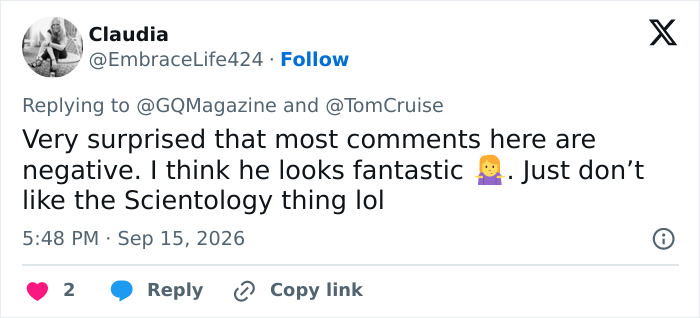 Tom Cruise Gets Ruthlessly Mocked Over &ldquo;Embarrassing&rdquo; New Photoshoot As Fans Zero In On His Unusual Look