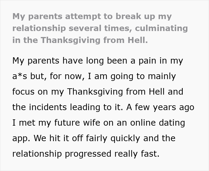 Religious Parents Try To Sabotage Son’s Relationship But Fail When Extended Family Sides With Him