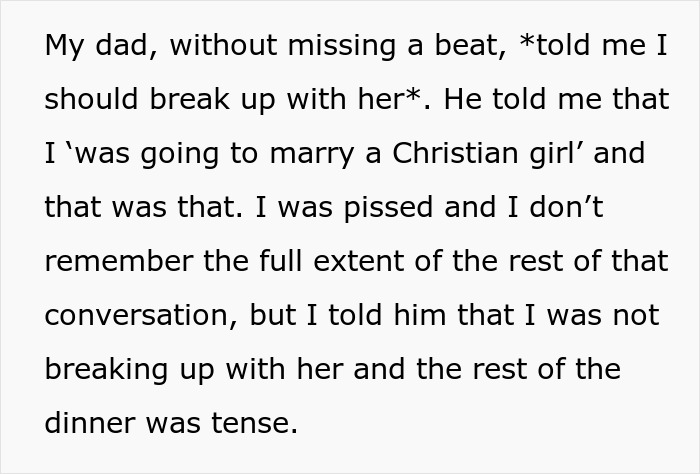 Religious Parents Try To Sabotage Son’s Relationship But Fail When Extended Family Sides With Him