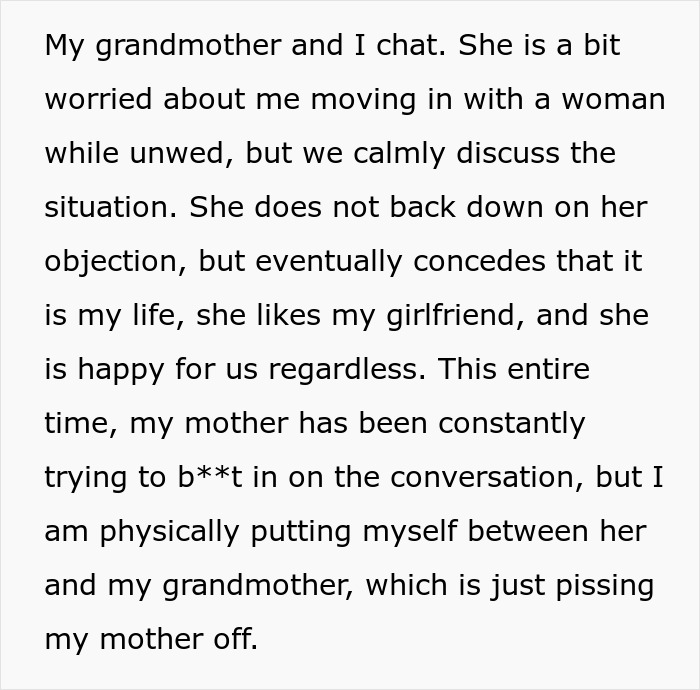Religious Parents Try To Sabotage Son’s Relationship But Fail When Extended Family Sides With Him