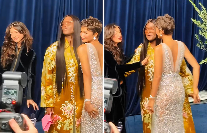 Hollywood Star’s Awkward Interaction With Zendaya’s Stylist Sparks Intense Scrutiny Hollywood Star’s Awkward Interaction With Zendaya’s Stylist Sparks Intense Scrutiny