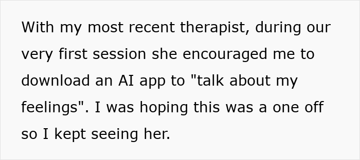 Therapist Shows Just How Incompetent And Out Of Touch She Is With One Suggestion Therapist Shows Just How Incompetent And Out Of Touch She Is With One Suggestion