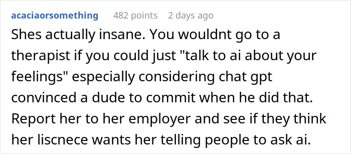 Therapist Shows Just How Incompetent And Out Of Touch She Is With One Suggestion Therapist Shows Just How Incompetent And Out Of Touch She Is With One Suggestion