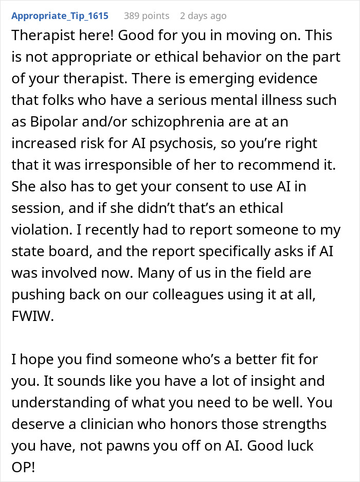 Therapist Shows Just How Incompetent And Out Of Touch She Is With One Suggestion Therapist Shows Just How Incompetent And Out Of Touch She Is With One Suggestion