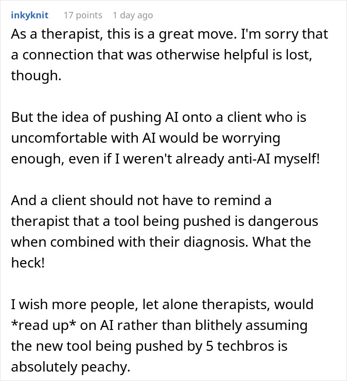 Therapist Shows Just How Incompetent And Out Of Touch She Is With One Suggestion Therapist Shows Just How Incompetent And Out Of Touch She Is With One Suggestion