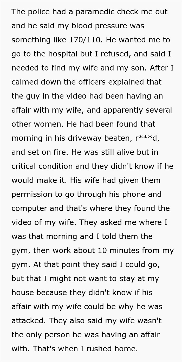 Man Finds Out His Wife Was Cheating When The Police Come To Rule Him Out As A Suspect In A Crime Man Finds Out His Wife Was Cheating When The Police Come To Rule Him Out As A Suspect In A Crime