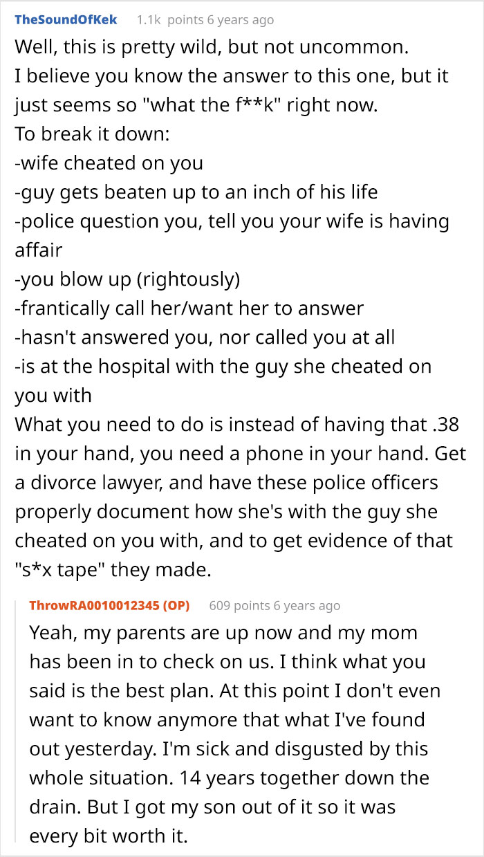 Man Finds Out His Wife Was Cheating When The Police Come To Rule Him Out As A Suspect In A Crime Man Finds Out His Wife Was Cheating When The Police Come To Rule Him Out As A Suspect In A Crime