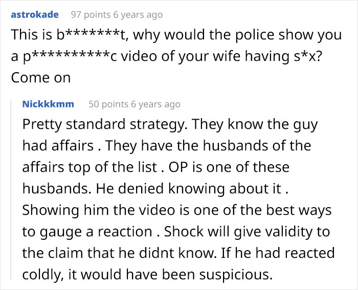 Man Finds Out His Wife Was Cheating When The Police Come To Rule Him Out As A Suspect In A Crime Man Finds Out His Wife Was Cheating When The Police Come To Rule Him Out As A Suspect In A Crime