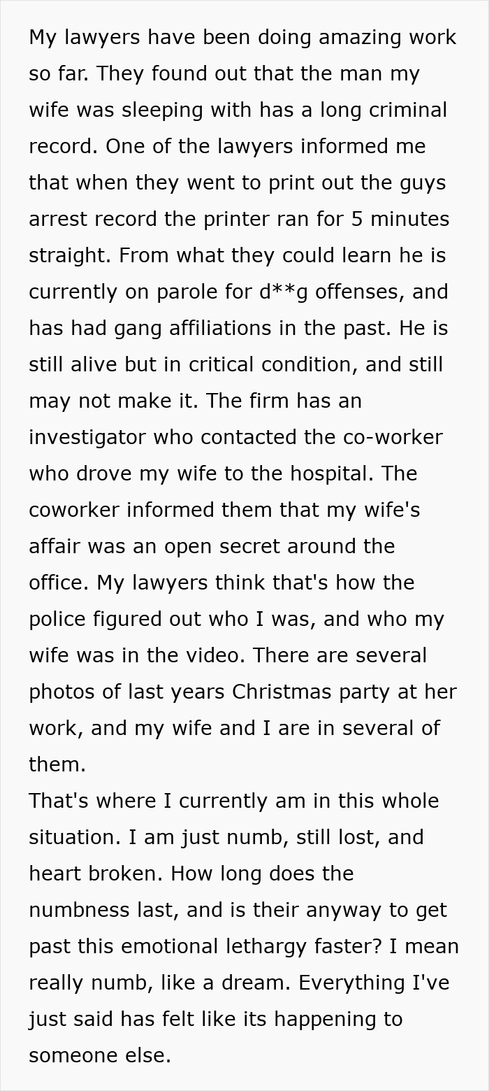 Man Finds Out His Wife Was Cheating When The Police Come To Rule Him Out As A Suspect In A Crime Man Finds Out His Wife Was Cheating When The Police Come To Rule Him Out As A Suspect In A Crime