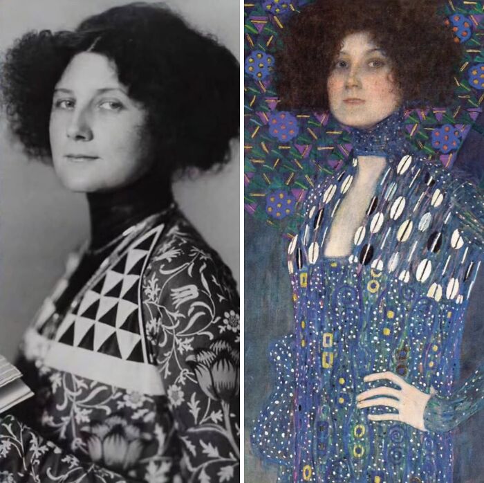 12 Iconic Portraits And The Real-Life People Who Inspired Them, As Shared By This Page 12 Iconic Portraits And The Real-Life People Who Inspired Them, As Shared By This Page