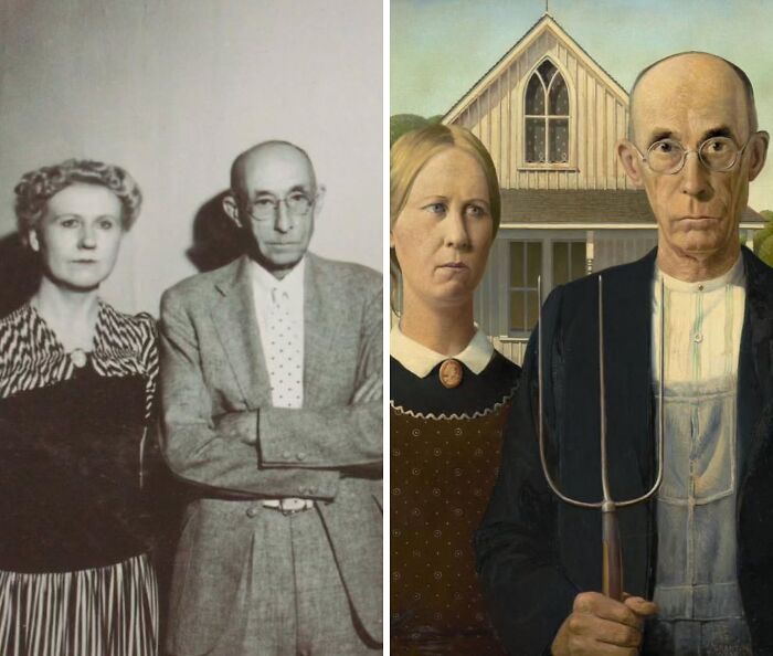 12 Iconic Portraits And The Real-Life People Who Inspired Them, As Shared By This Page 12 Iconic Portraits And The Real-Life People Who Inspired Them, As Shared By This Page