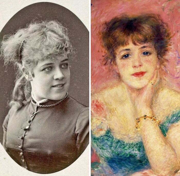 12 Iconic Portraits And The Real-Life People Who Inspired Them, As Shared By This Page 12 Iconic Portraits And The Real-Life People Who Inspired Them, As Shared By This Page
