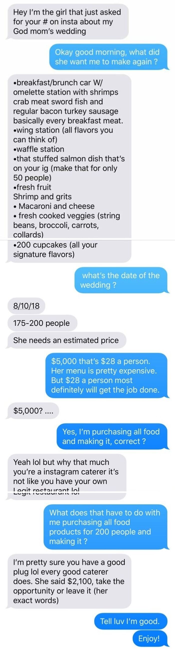 71 Unbelievably Entitled Brides And Grooms Who Took Wedding Demands To Whole New Levels Of Crazy