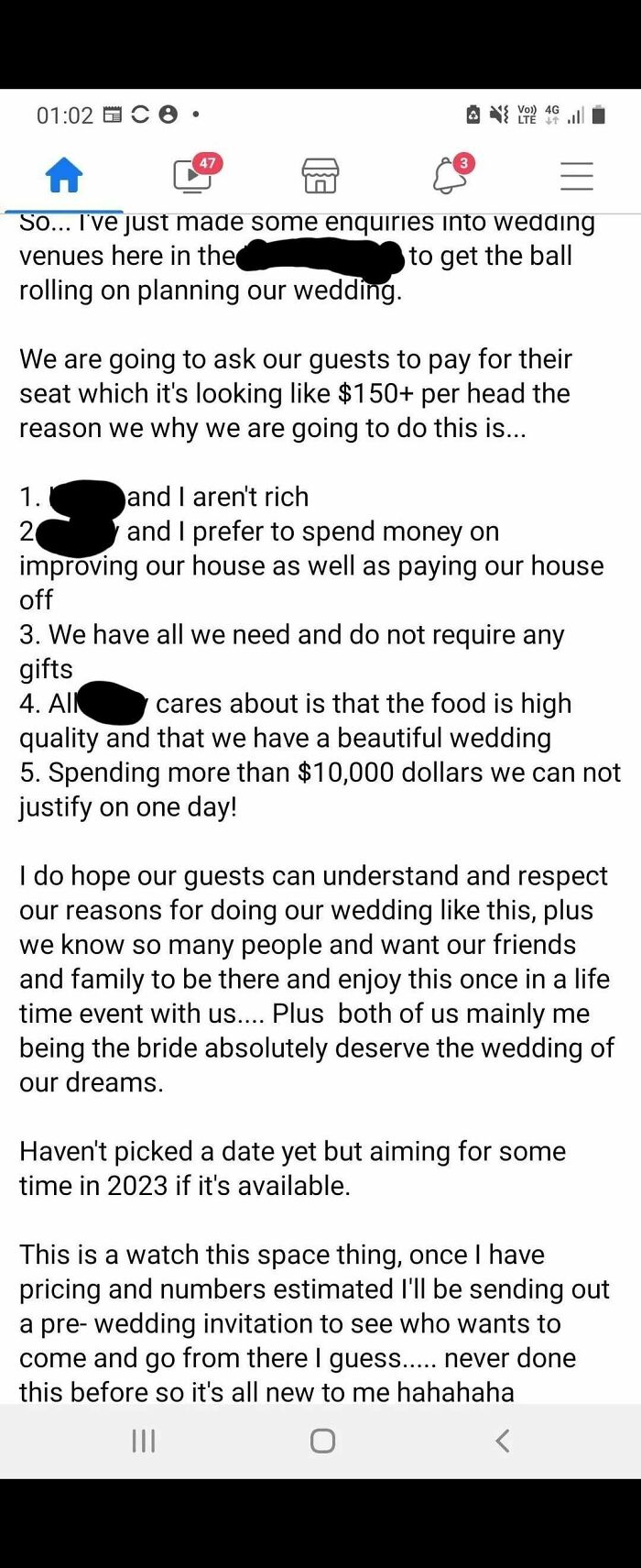 71 Unbelievably Entitled Brides And Grooms Who Took Wedding Demands To Whole New Levels Of Crazy