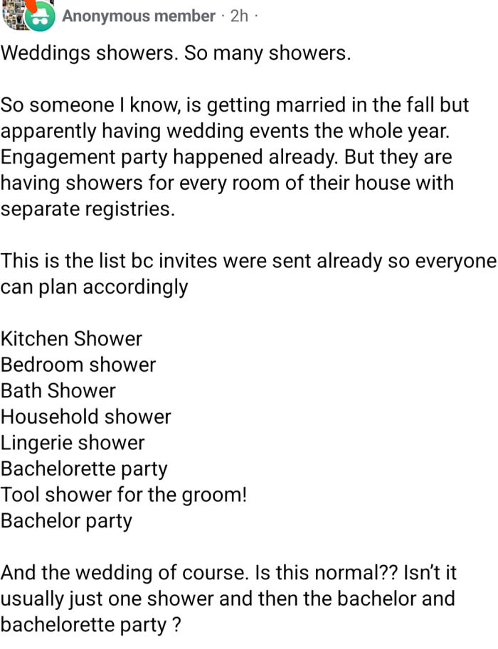 71 Unbelievably Entitled Brides And Grooms Who Took Wedding Demands To Whole New Levels Of Crazy