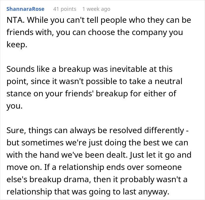 Man Dumps GF Over Her Choice Of Friend And The Internet Validates His Reasoning
