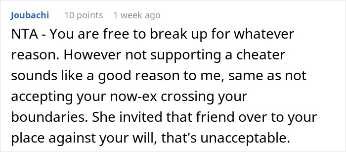 Man Dumps GF Over Her Choice Of Friend And The Internet Validates His Reasoning